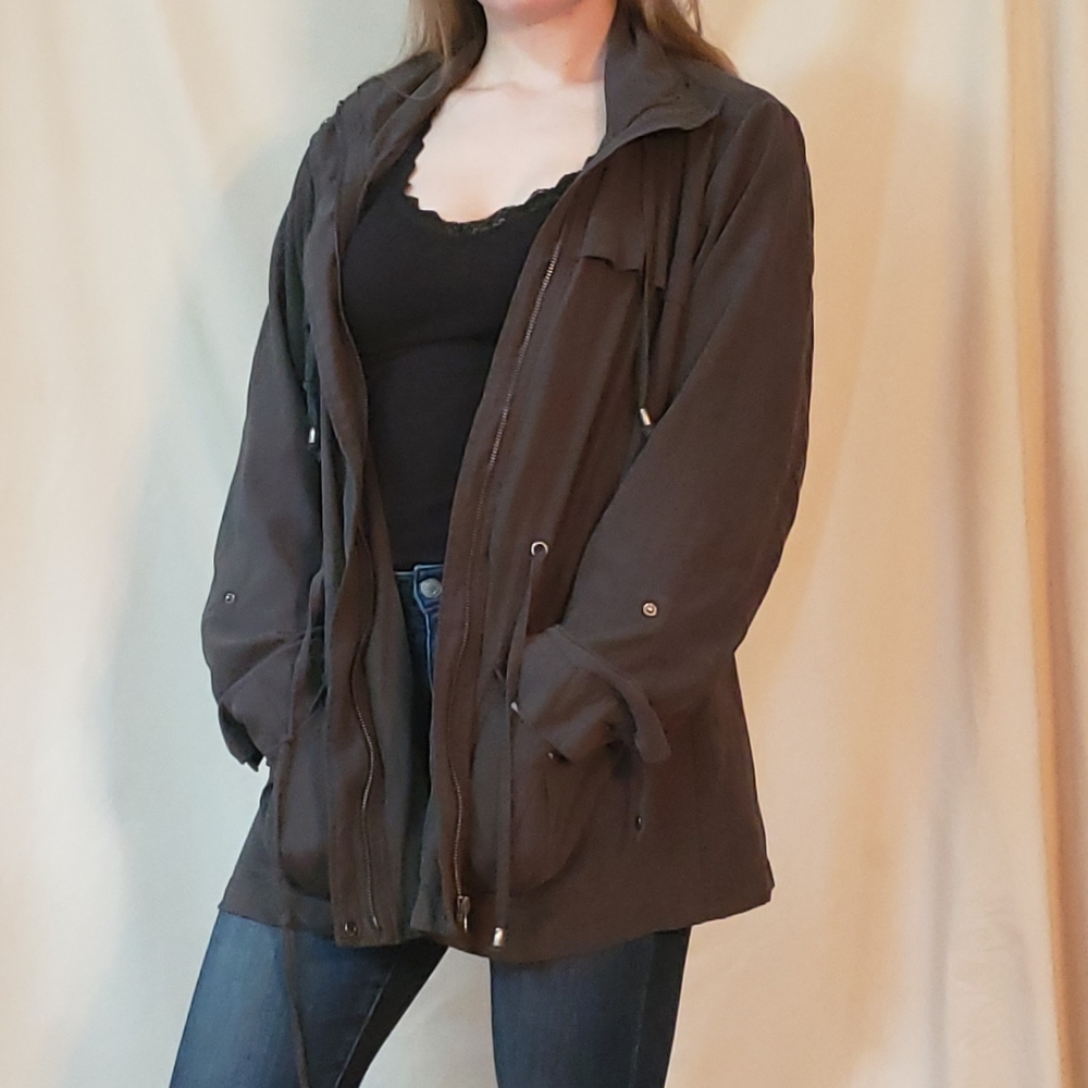 Gray Suede Jacket